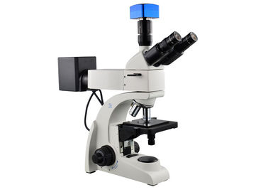 China microscopio óptico de Trinocular del microscopio metalúrgico 5X con la cámara digital proveedor