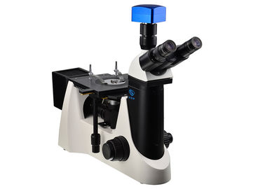 China El objetivo metalúrgico 5 del microscopio invertido 80X de Trinocular agujerea el ocular proveedor