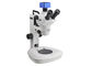 Microscopio óptico estéreo de UOP, microscopio estéreo del enfoque de Trinocular proveedor