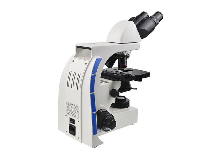 microscopio ligero binocular del microscopio biológico del laboratorio 100X con las luces LED de 3W