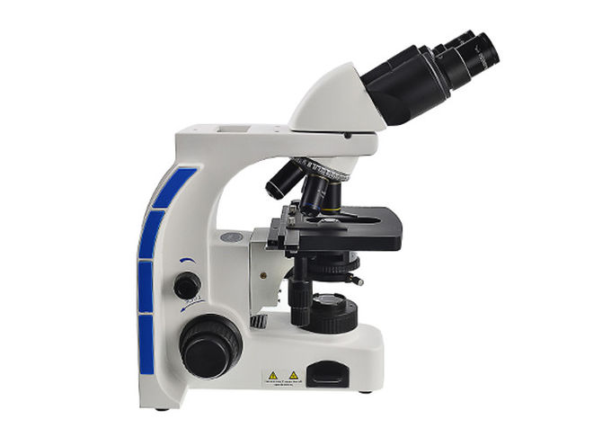 microscopio ligero binocular del microscopio biológico del laboratorio 100X con las luces LED de 3W