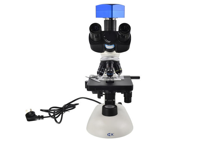 Brillo avanzado del microscopio biológico de Trinocular de la luz del LED alto