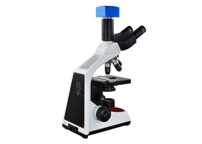 Microscopio de Tinocular del microscopio biológico del laboratorio de WF10X/18mm con la lámpara del LED