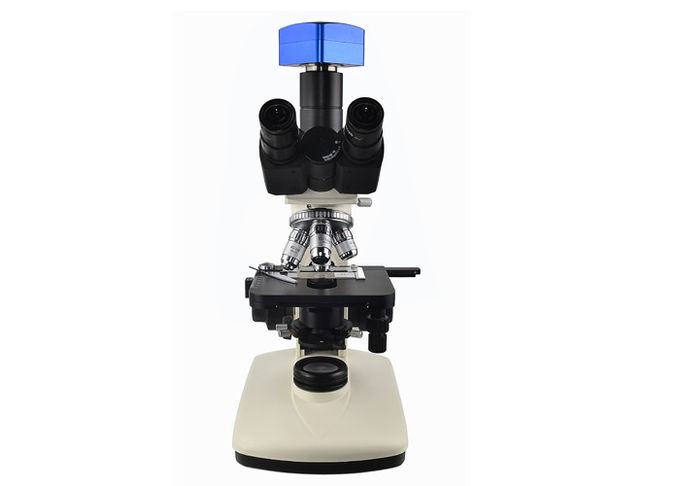 microscopio del equipo de laboratorio del microscopio 10x 40x 100x de 3W LED Trinocular