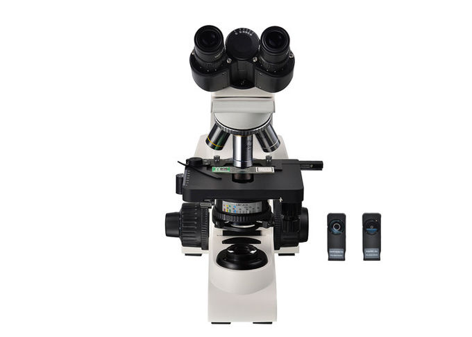 Microscopio vertical 10x 40x 100x de la fase del microscopio binocular del contraste