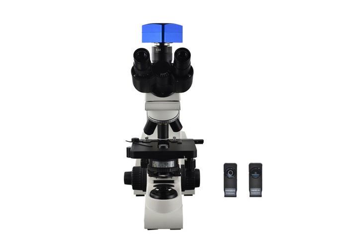 microscopia del contraste de la fase de 3W LED, microscopio biológico de Trinocular