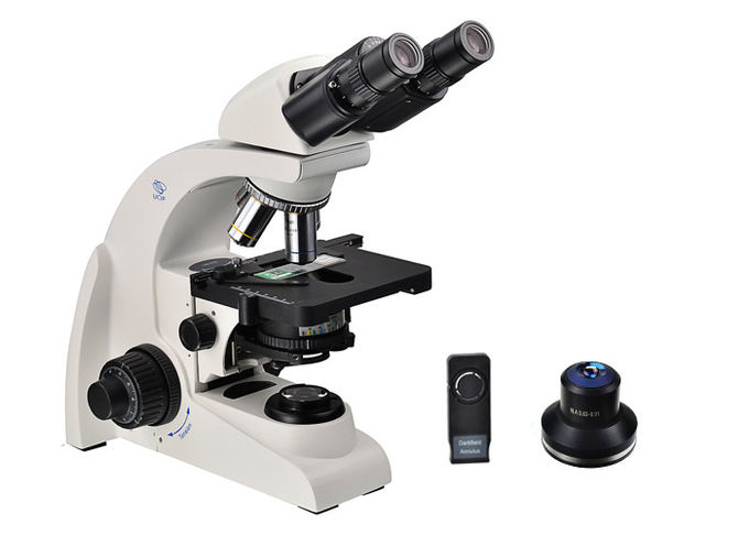 Microscopio binocular 10X 40X 100X del campo de la microscopia brillante UOP del campo oscuro