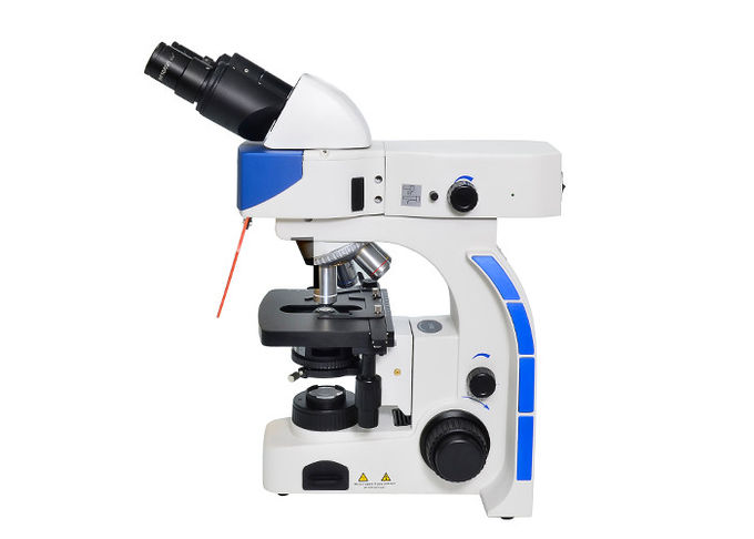 Microscopio de fluorescencia vertical de UY202i-LED con el filtro ULTRAVIOLETA y de V de la fluorescencia