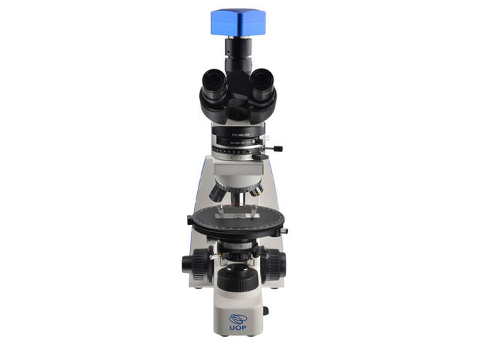 Objetivo transmitido de la cabeza 20X 50X de Trinocular ligera polarizado de la microscopia